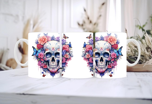 Schmetterling Skull