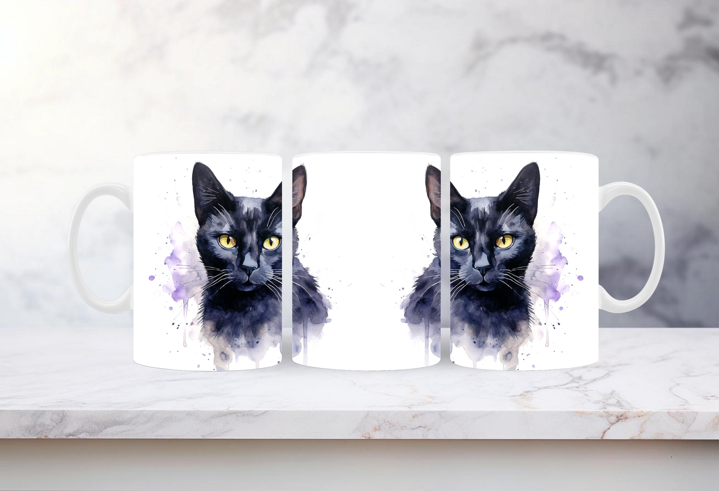 Schwarze Katze