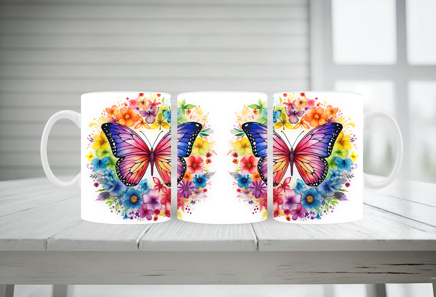 Regenbogen Schmetterling