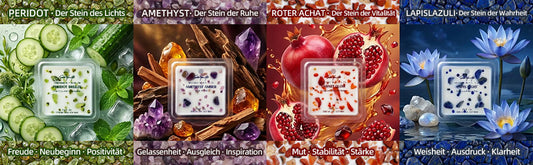 Waxmelts - Chakra Kristalle