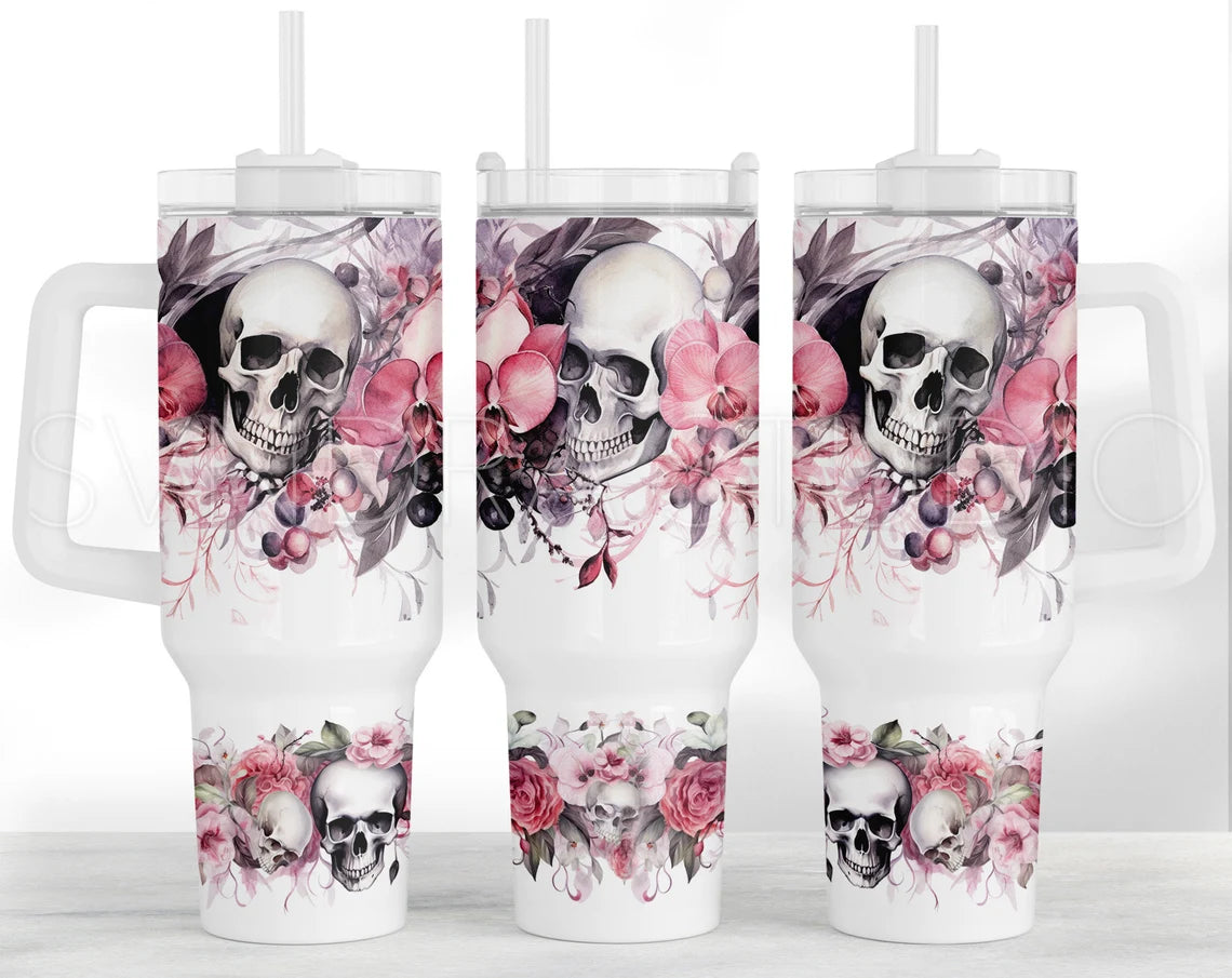 Orchideen Skull