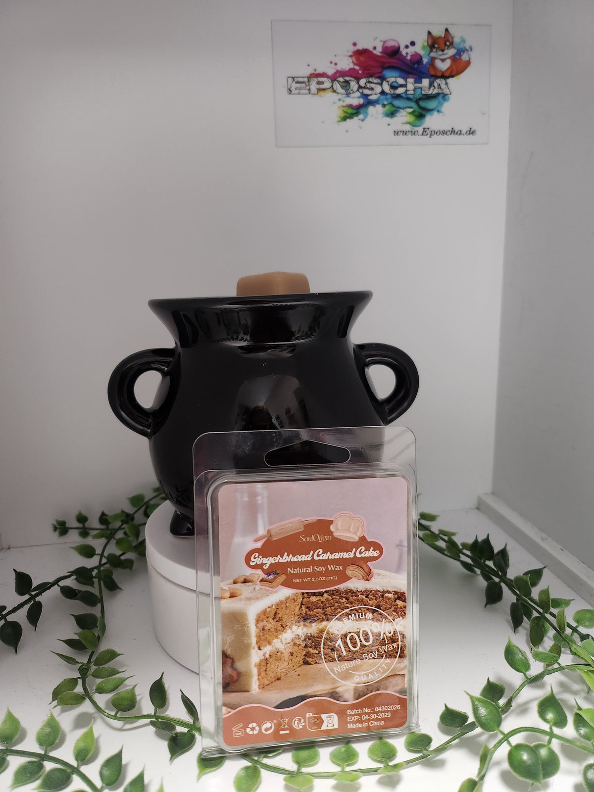 Waxbar- Gingerbread caramel cake