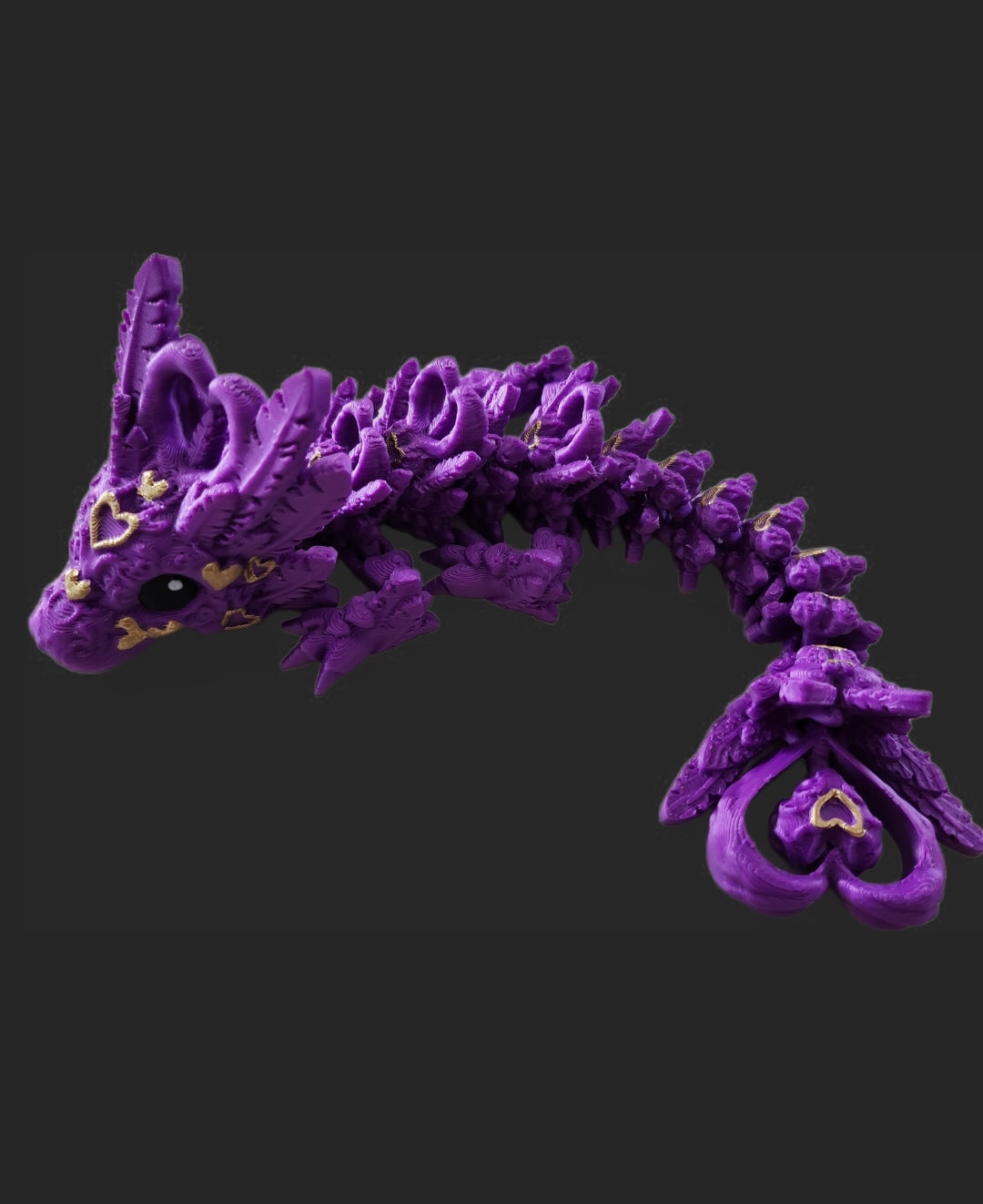 Love drache , sattes lila