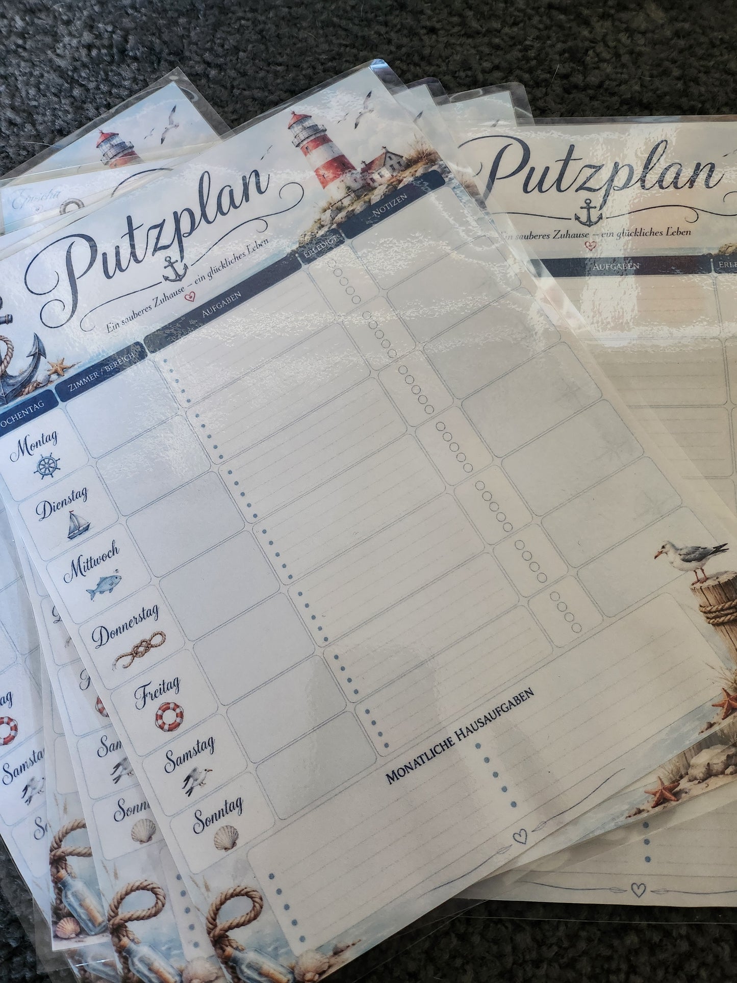 Putzplan -maritim