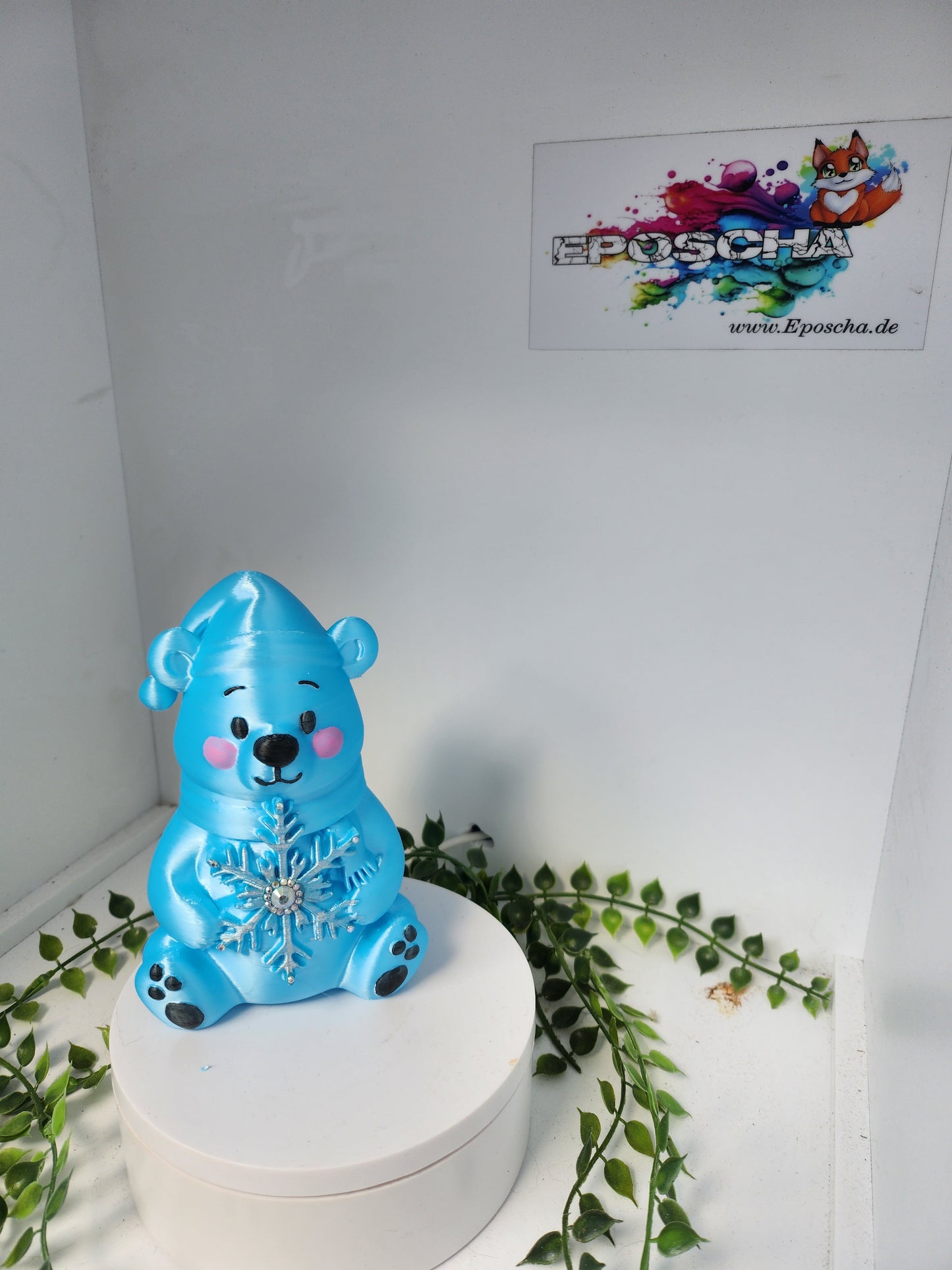 Schneeflocken Bärchen- diamant 💎