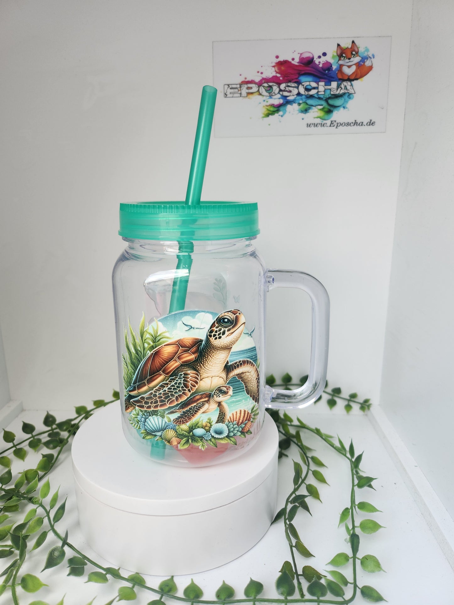 Trinkbecher "Schildi" inkl. Eiswürfel