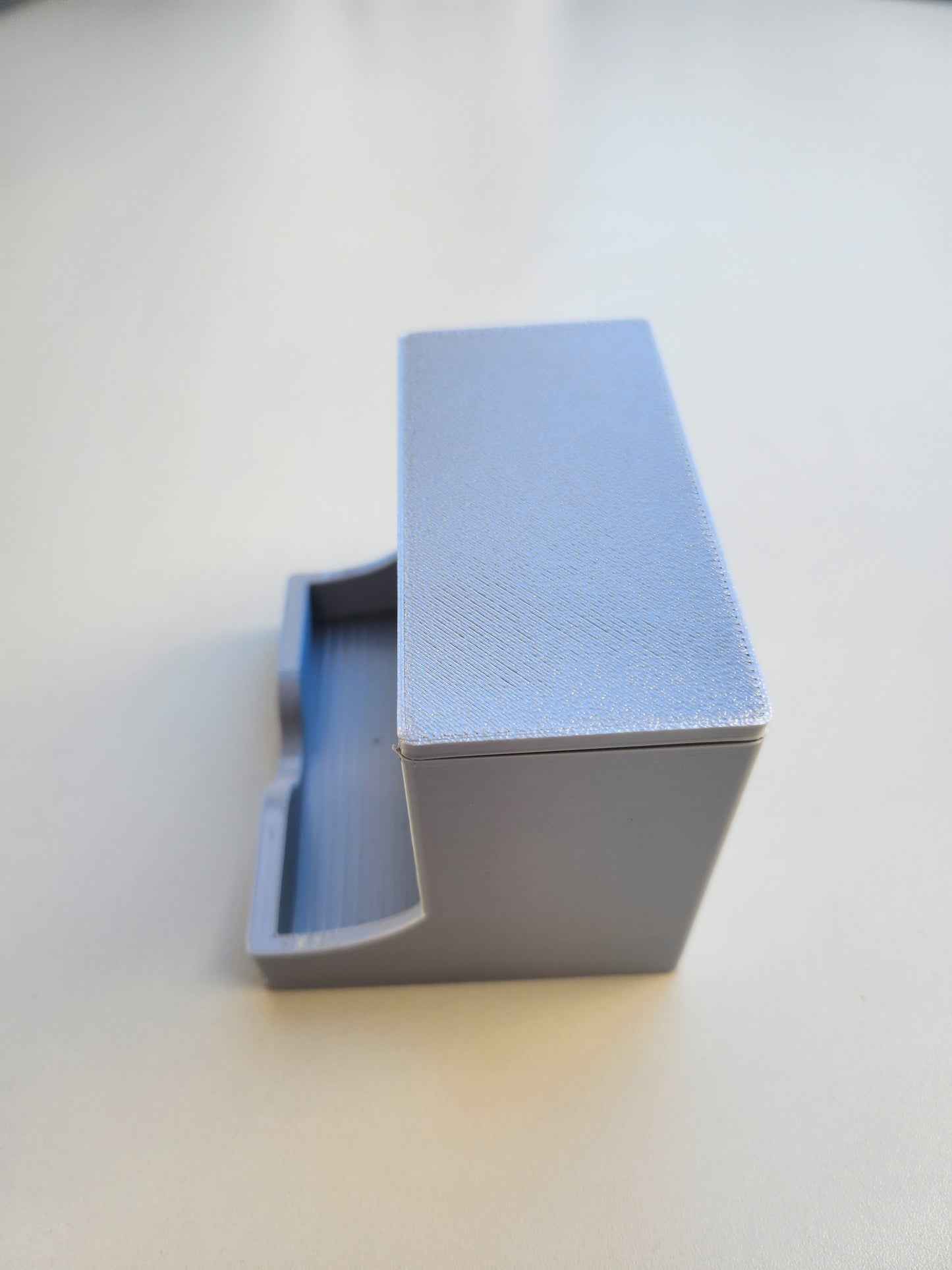Wattestäbchen spender - Silber