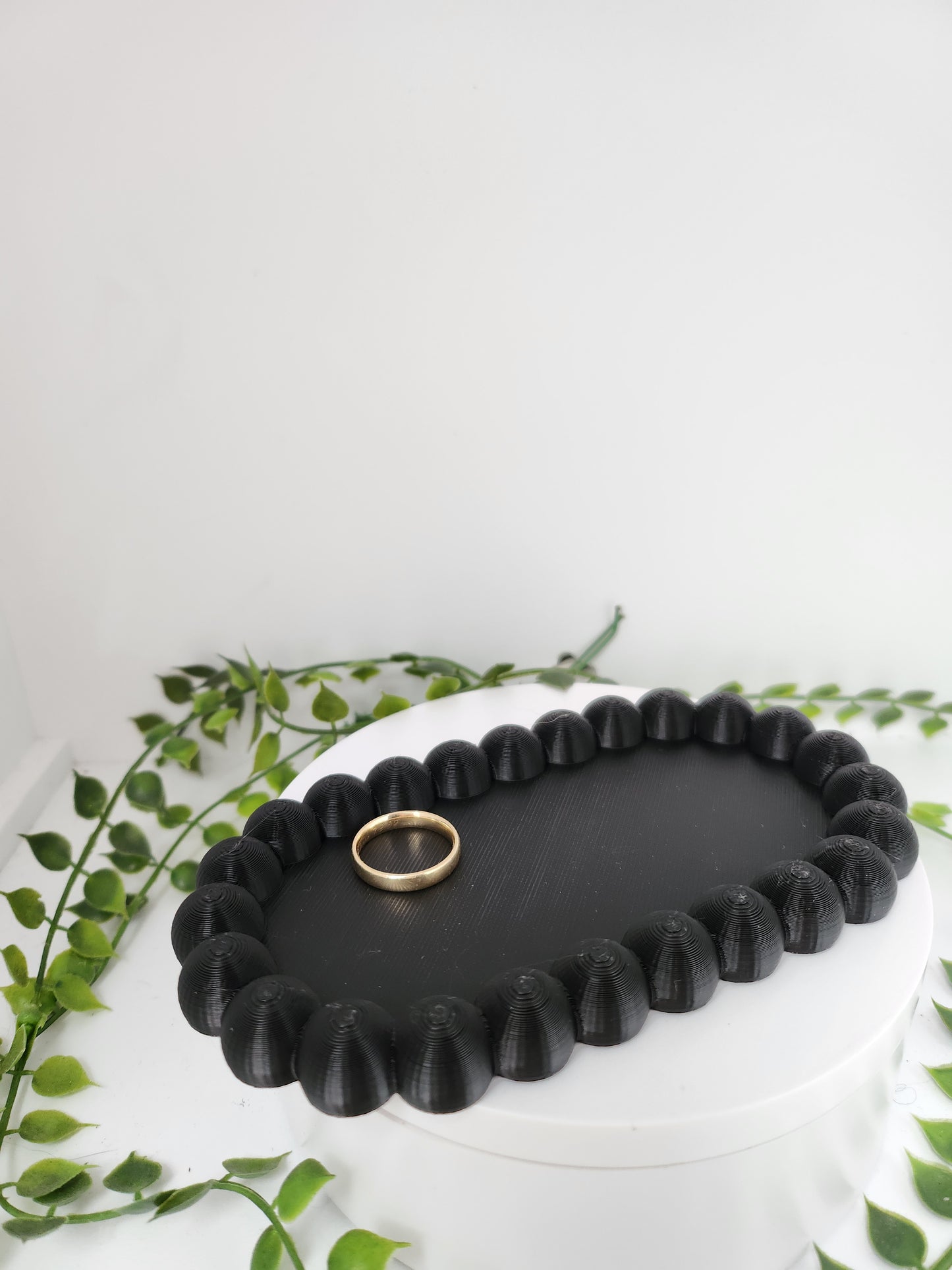Schmuck Ablage matt schwarz