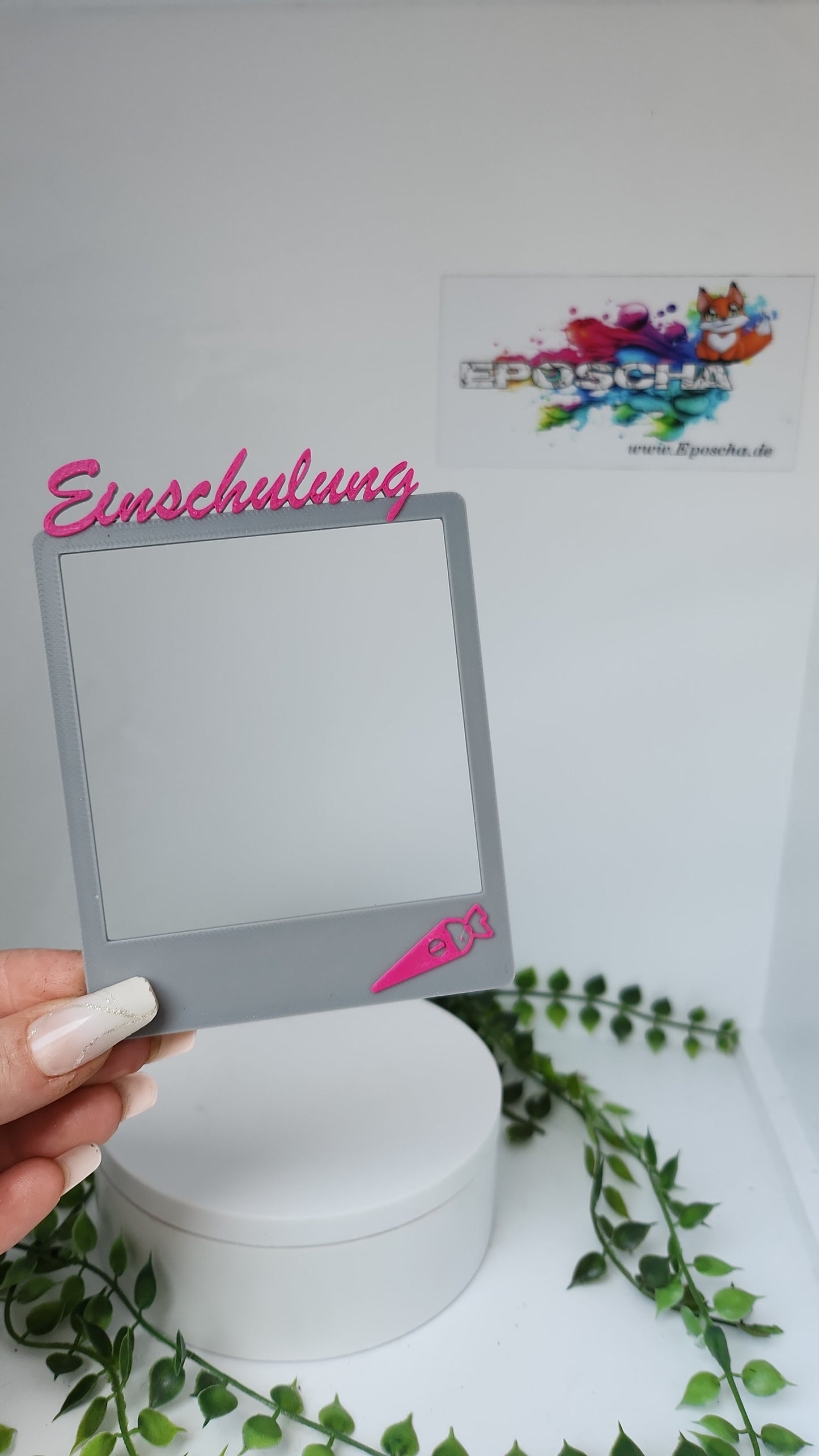 Fotorahmen- Einschulung