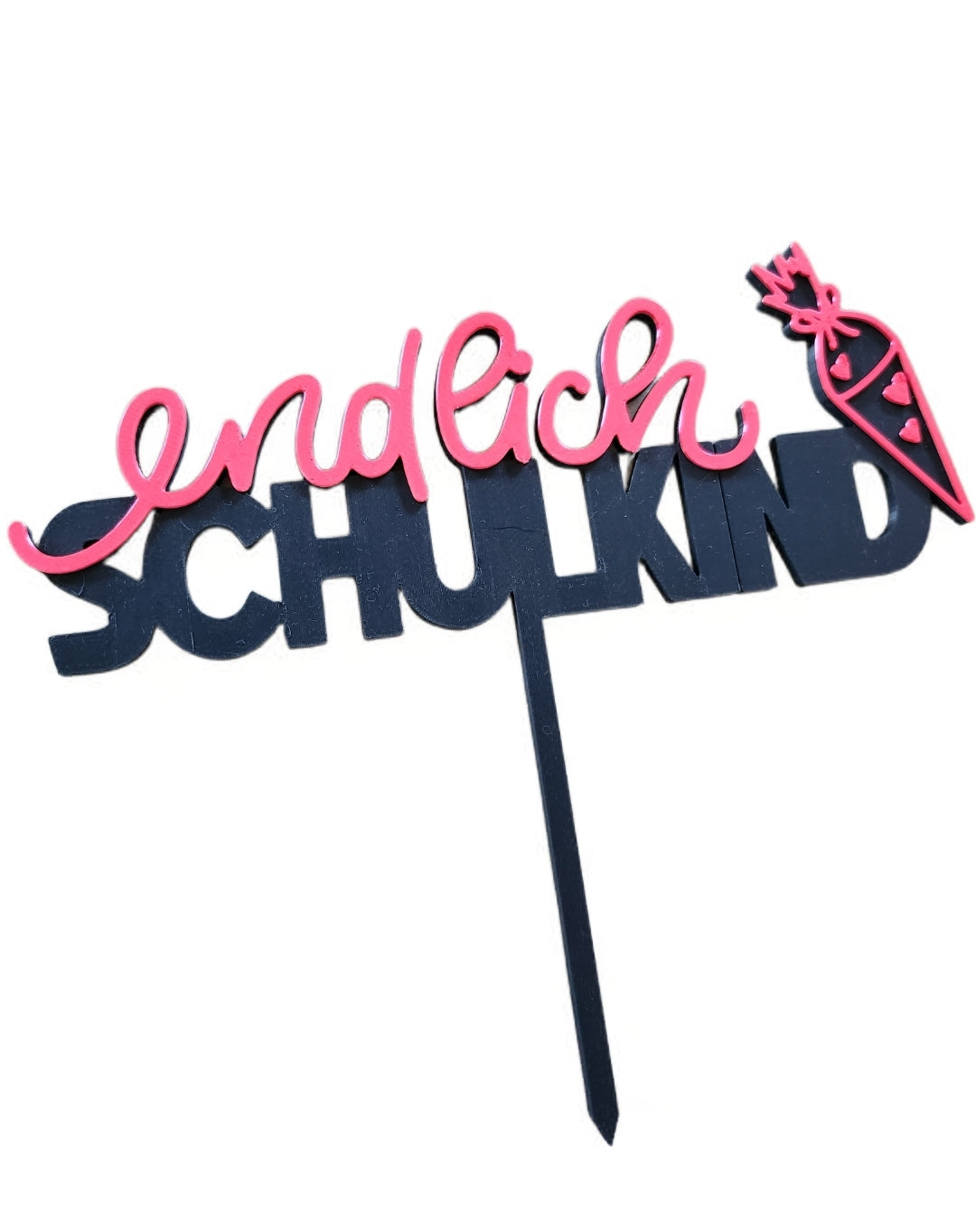Endlich Schulkind- aufstecher