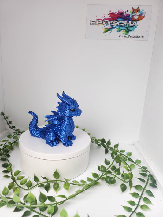 Frosty Dragon - Royalblau