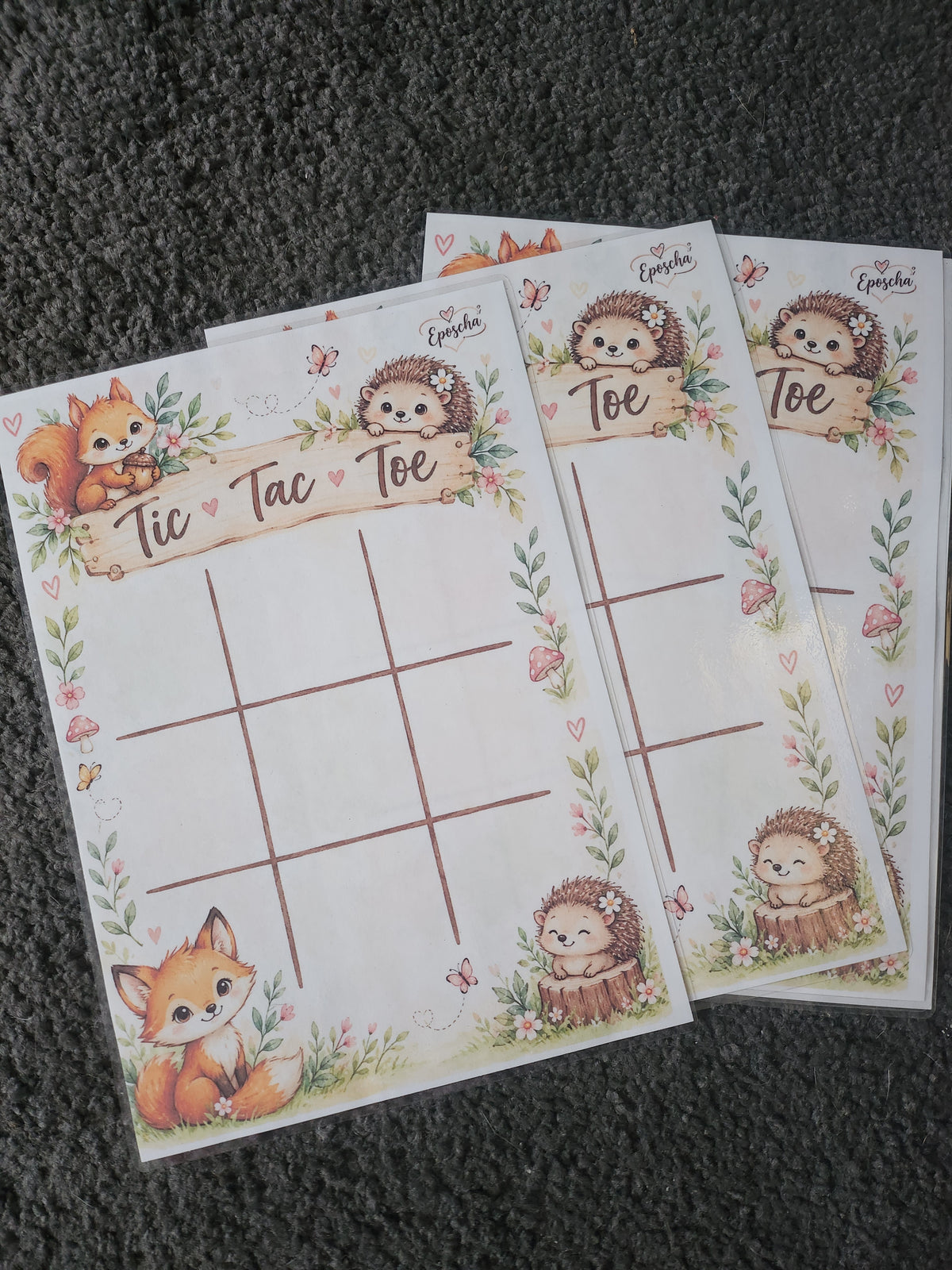 Tic,tac,toe - Waldtiere