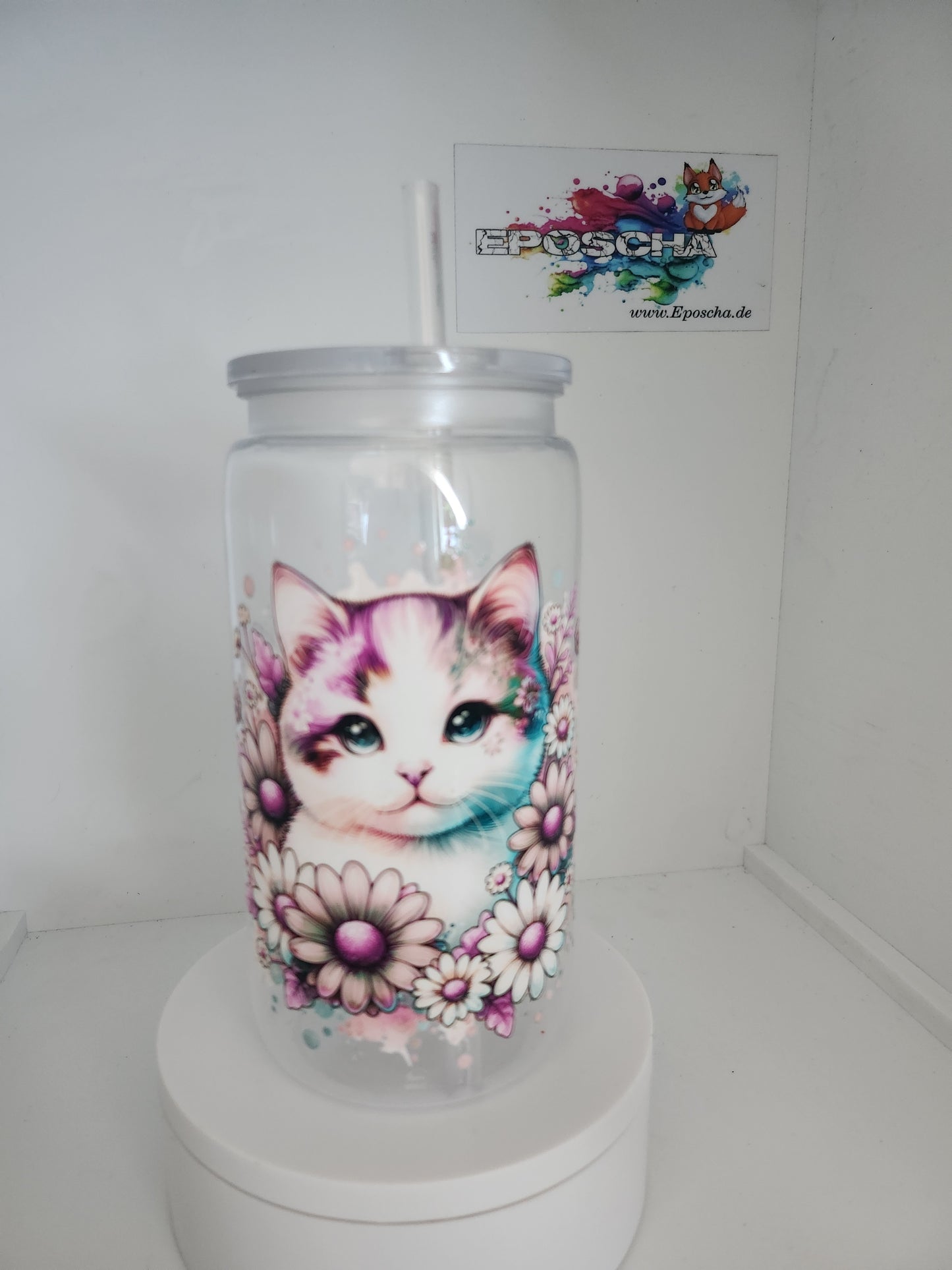 Trinkbecher Katze 470ml