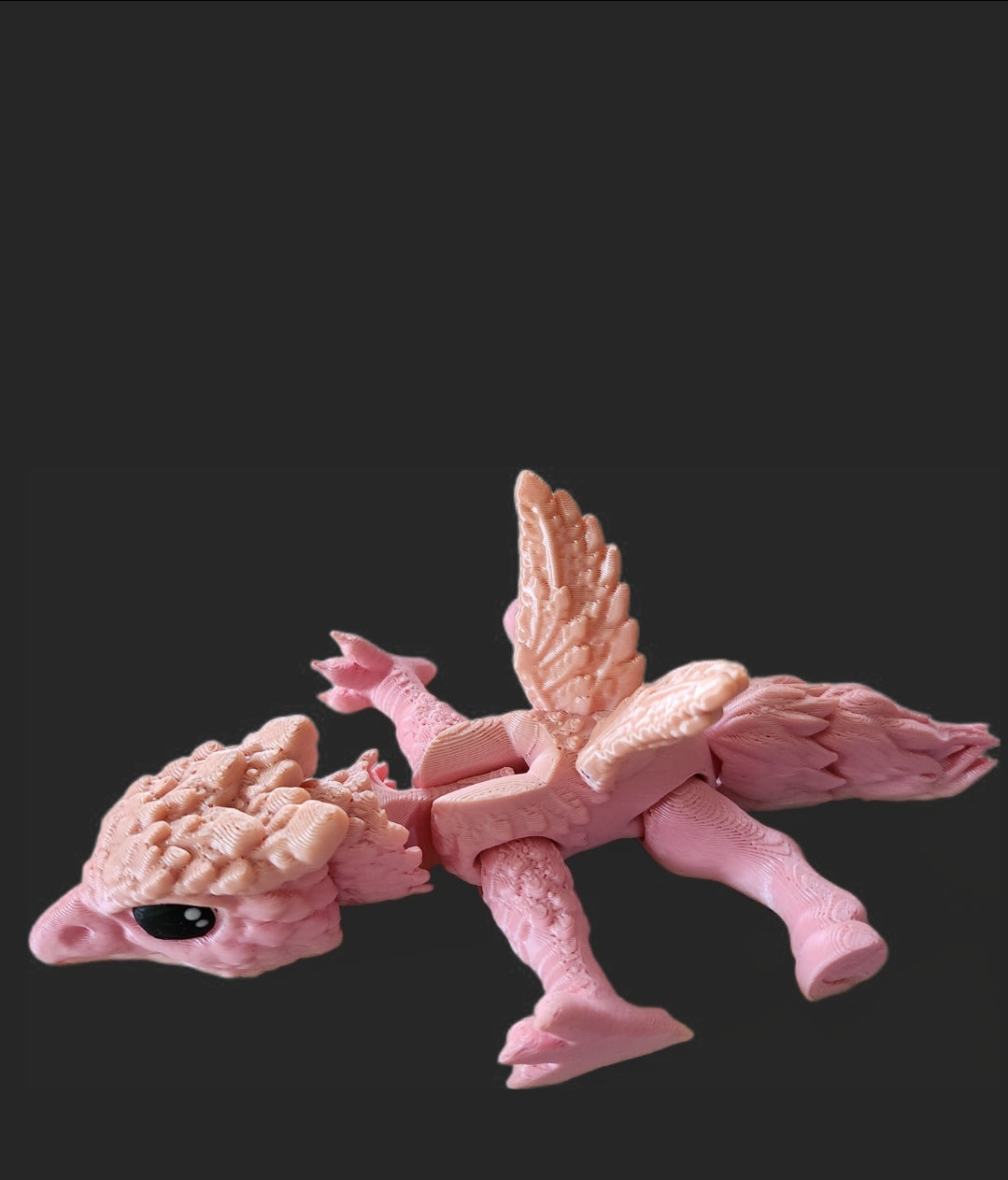 Hippogreif- Pastell rosa/peach