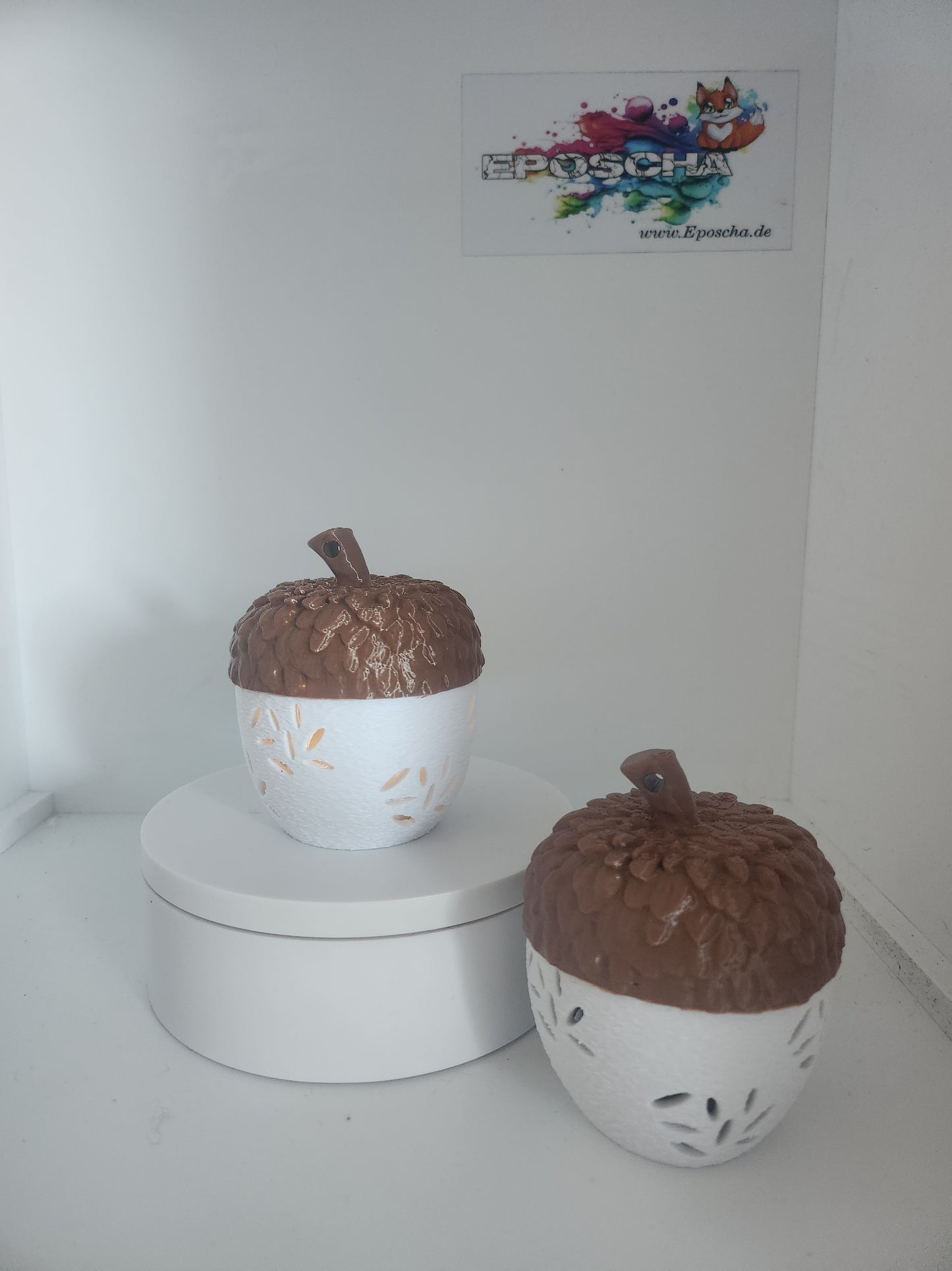 Eichel mit Beleuchtung