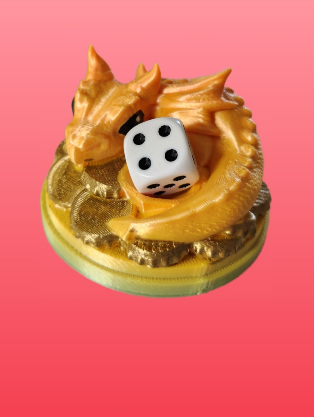 Drachen würfelwächter- Goldig