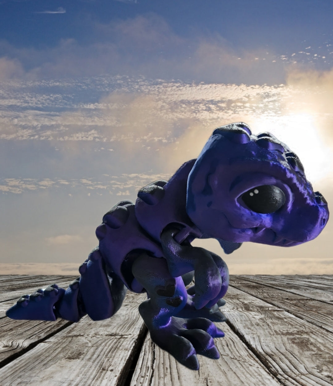 XL Trex Dreifarbig