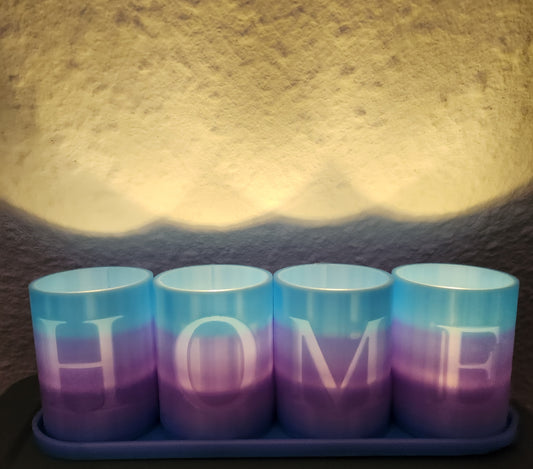 HOME Teelicht set 5tlg.
