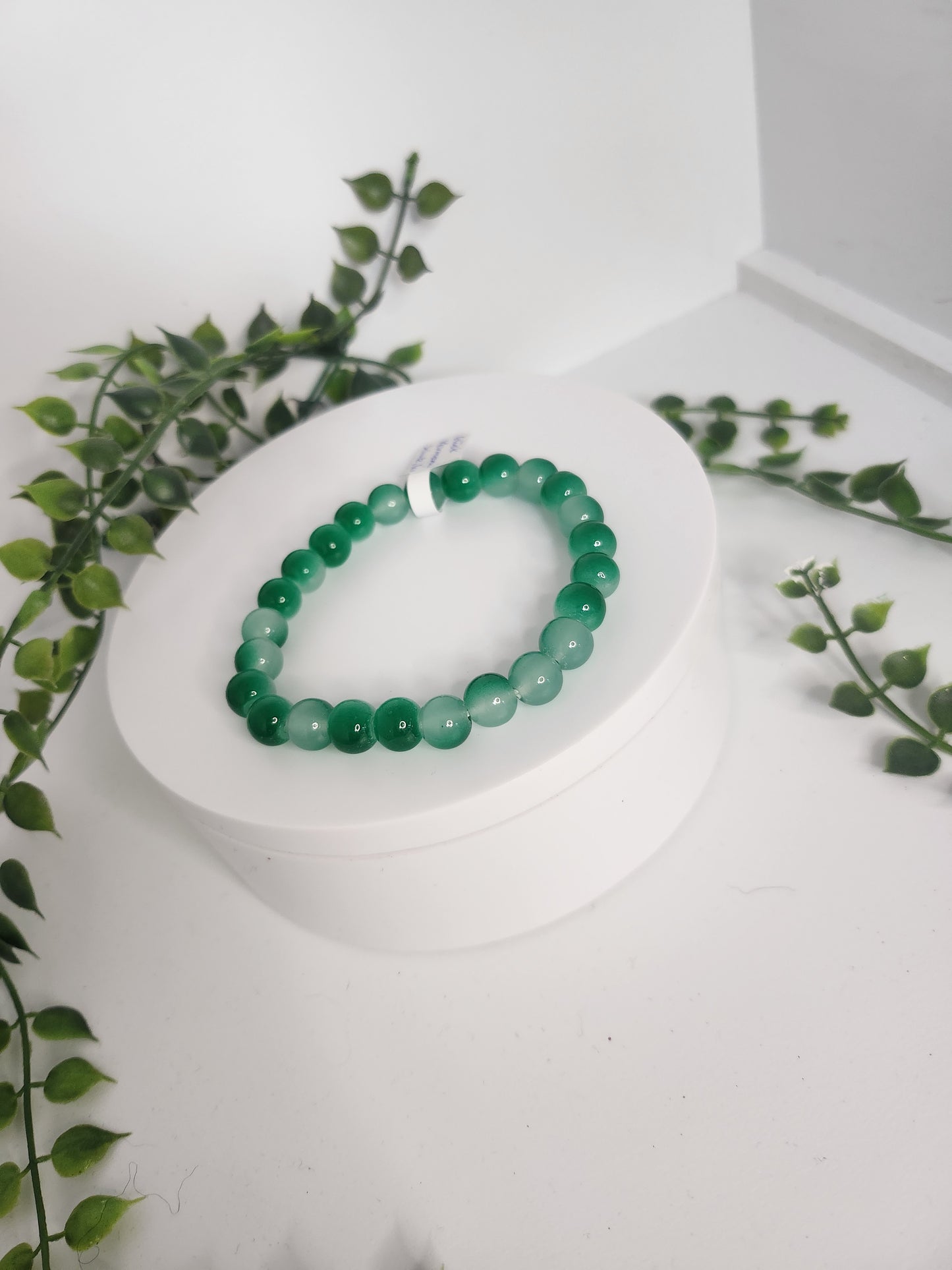 Grünes Jade Armband