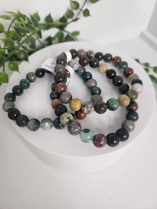 Indischer Achat Armband