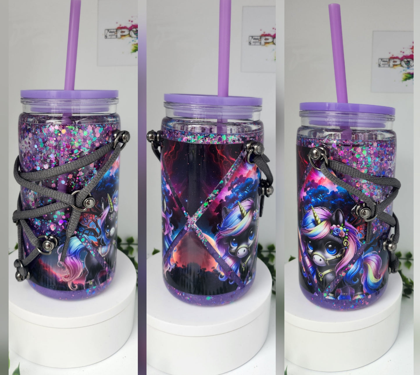 Einhorn Korsett becher