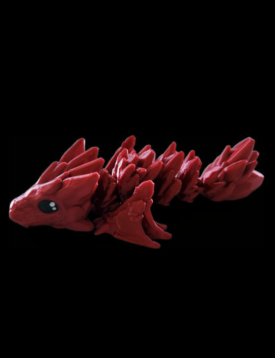 Stone dragon- rotbraun