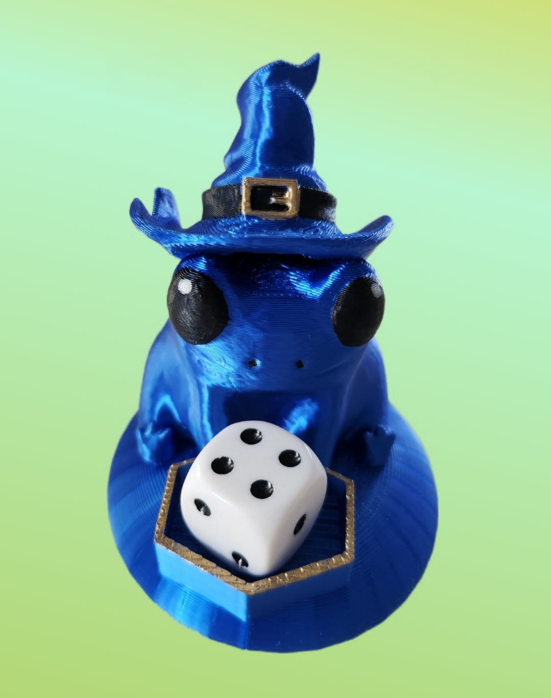 Zauber Frosch -würfelwächter royal blau