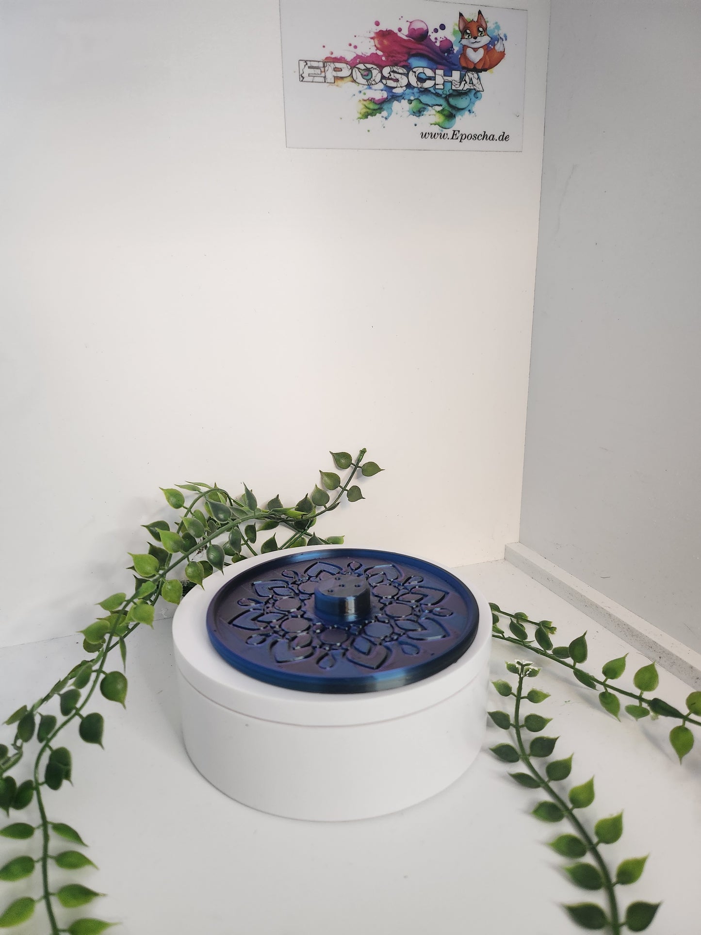 Ornament Räucherstäbchen halter - Dreifarbig