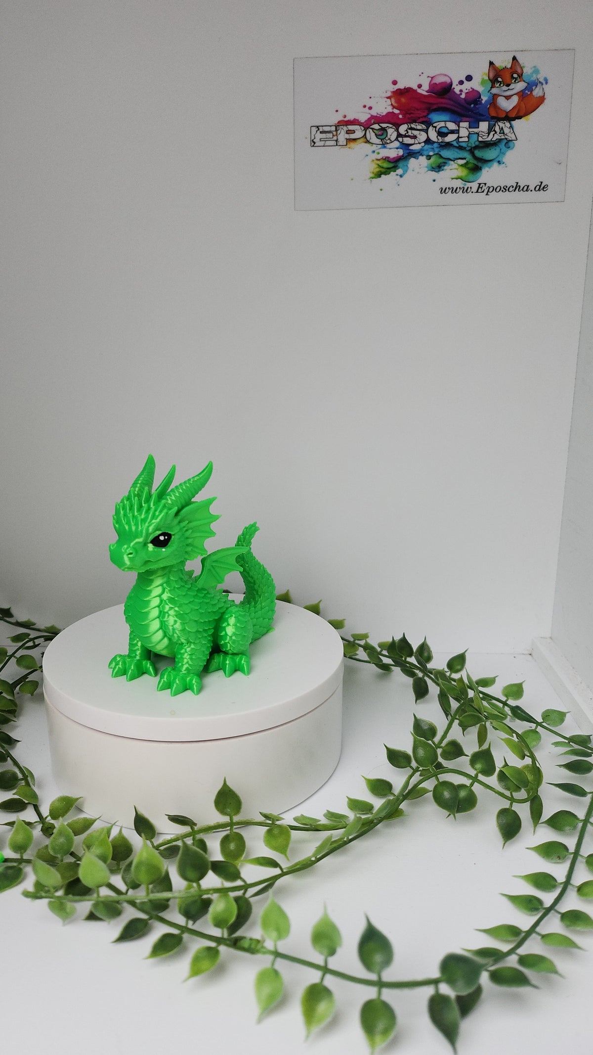 Frosty dragon - Neon grün