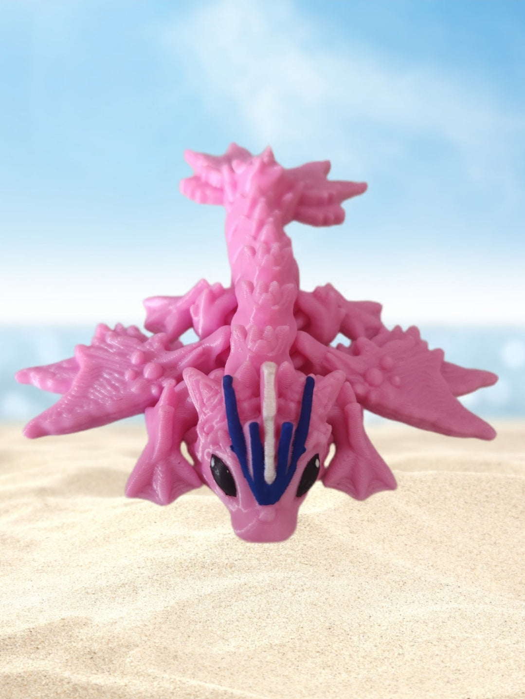 Ozean drache rosa