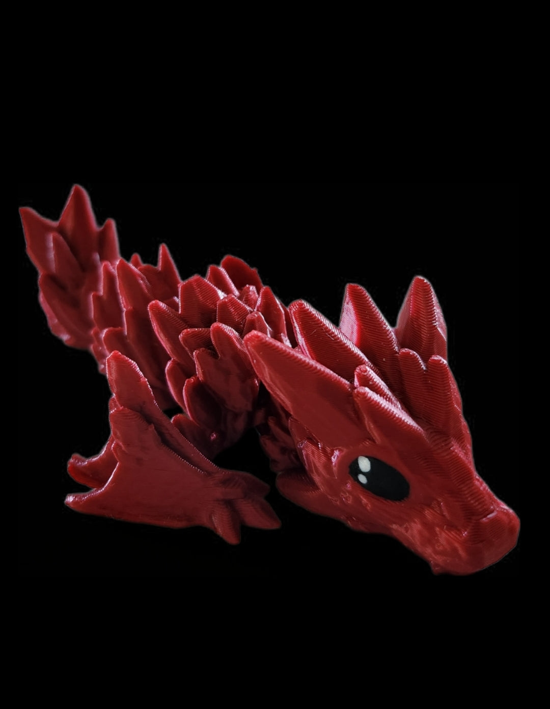 Stone dragon- rotbraun