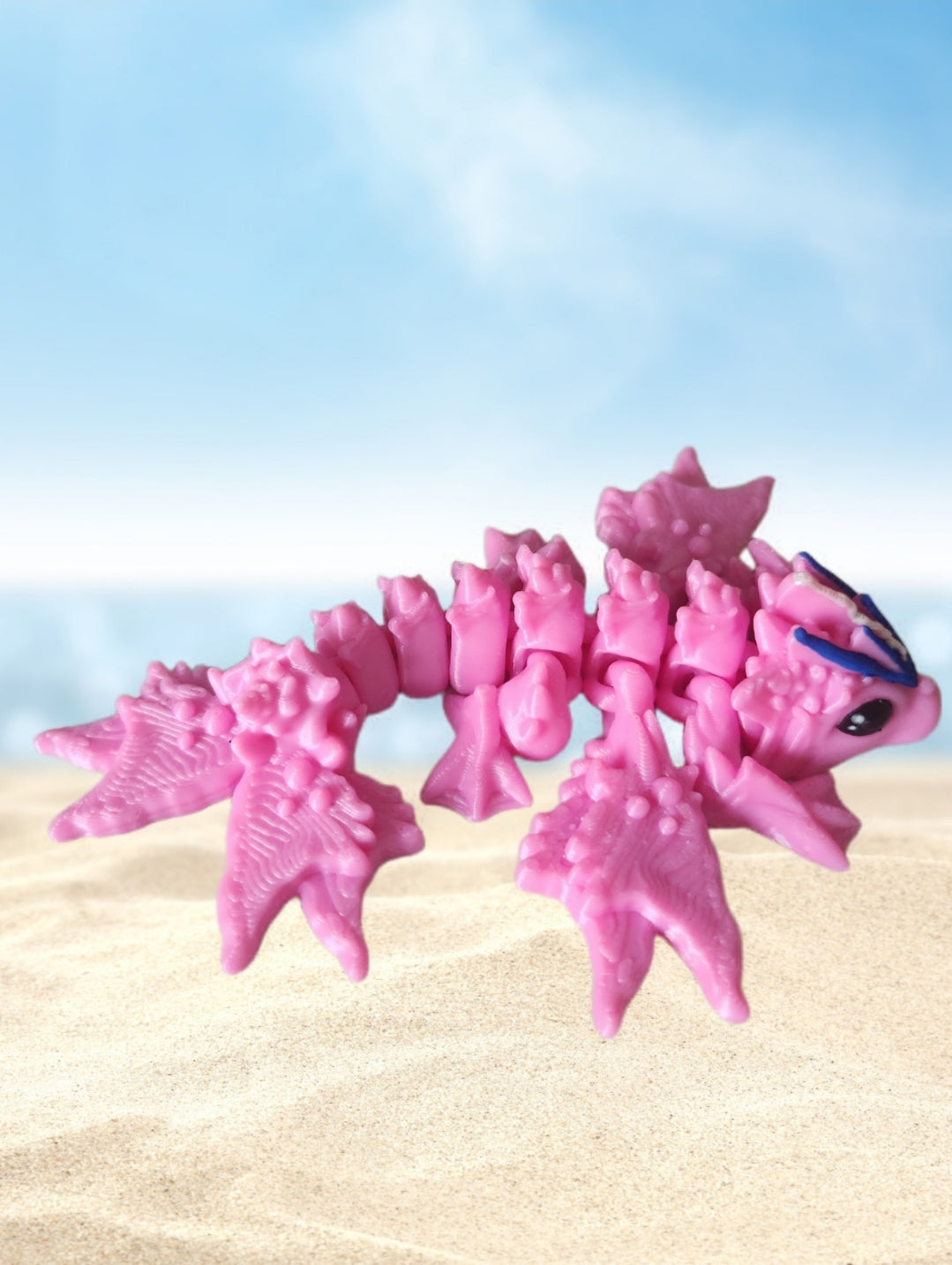 Ozean drache rosa