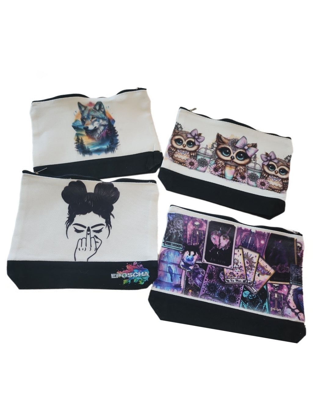 Kosmetiktasche mit druck