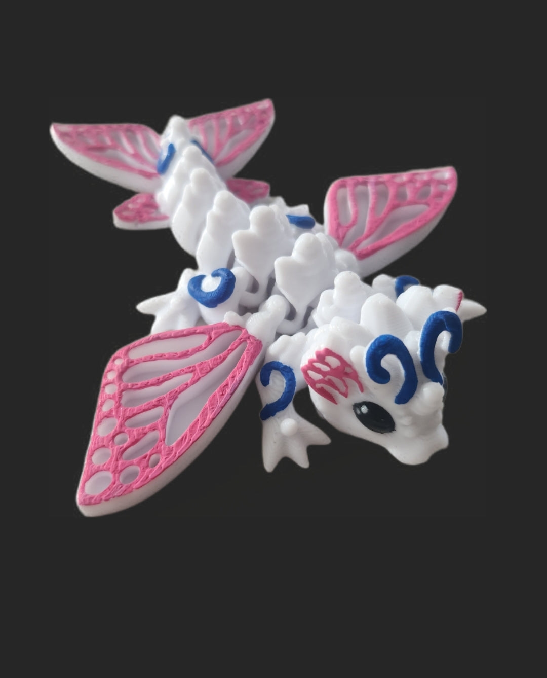 Schmetterlingsdrachen weiß
