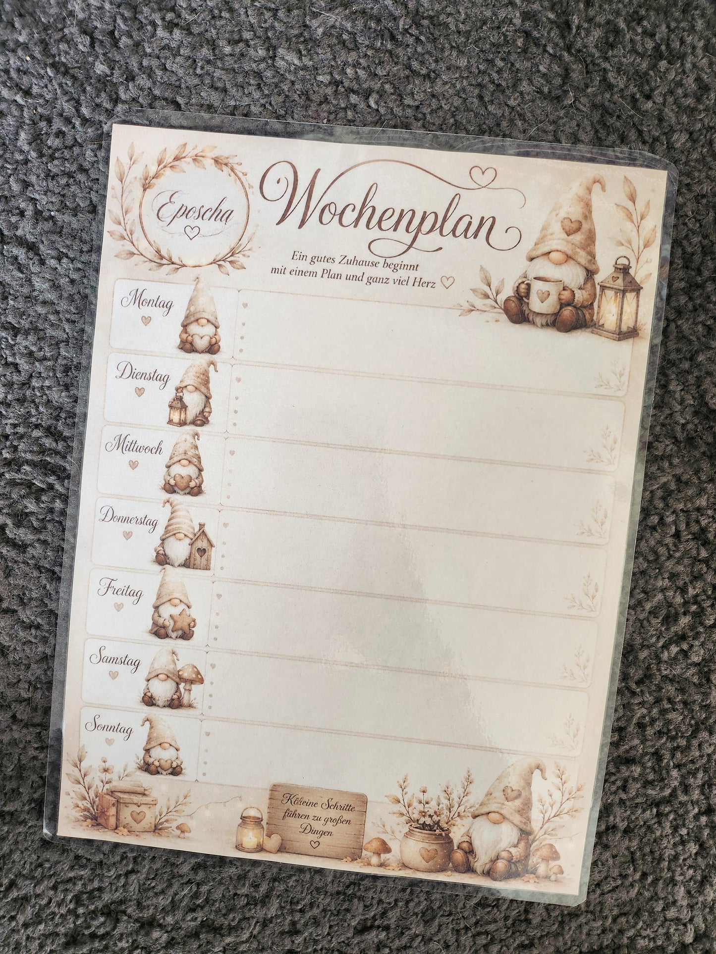 Wochenplaner - wichtel