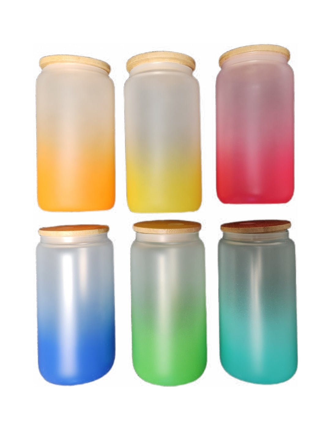 Ombre Sticker glas