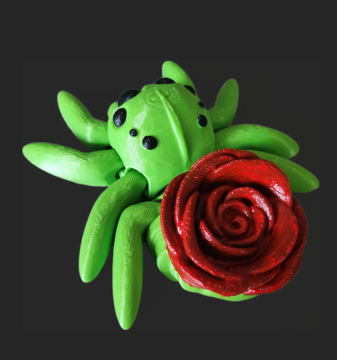 Xl Rosen spinne- grün