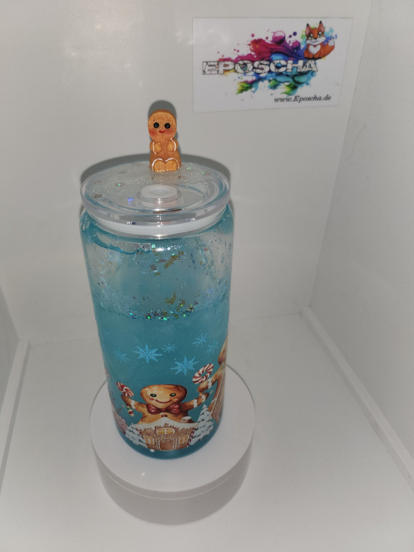 Lebkuchen snowglob Glas