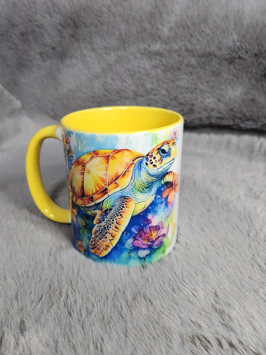 Schildkröte Flower