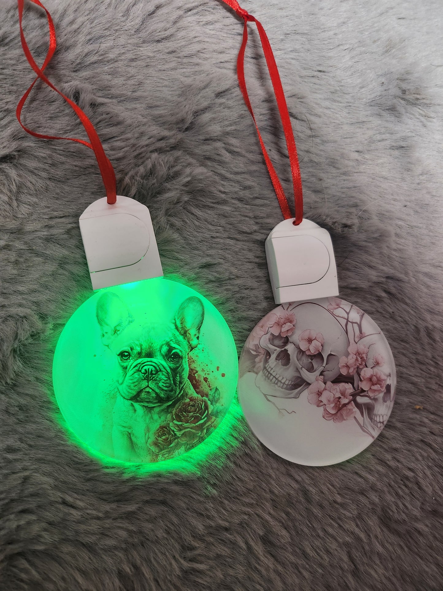 LED Foto weihnachtskugel