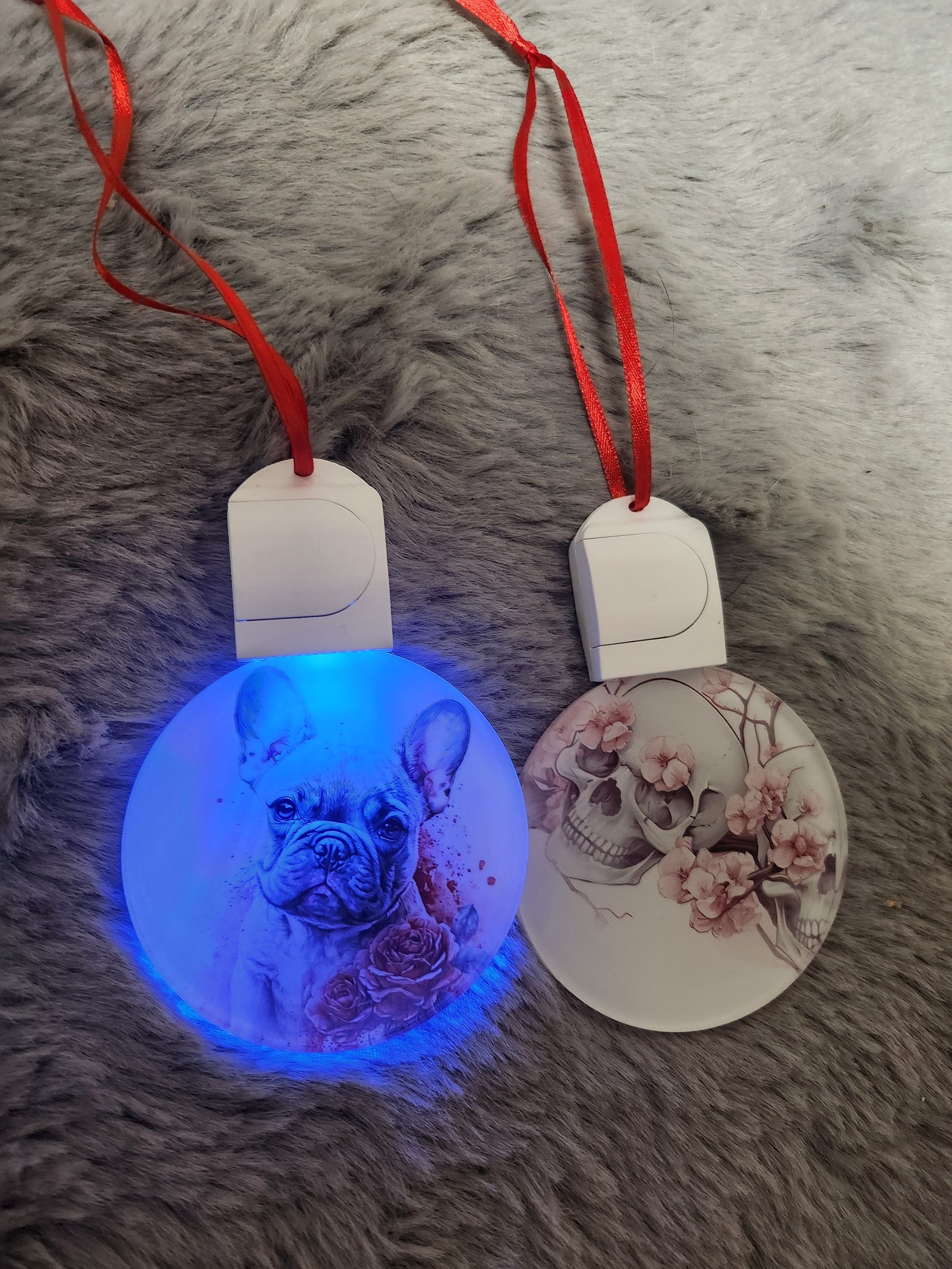 LED Foto weihnachtskugel
