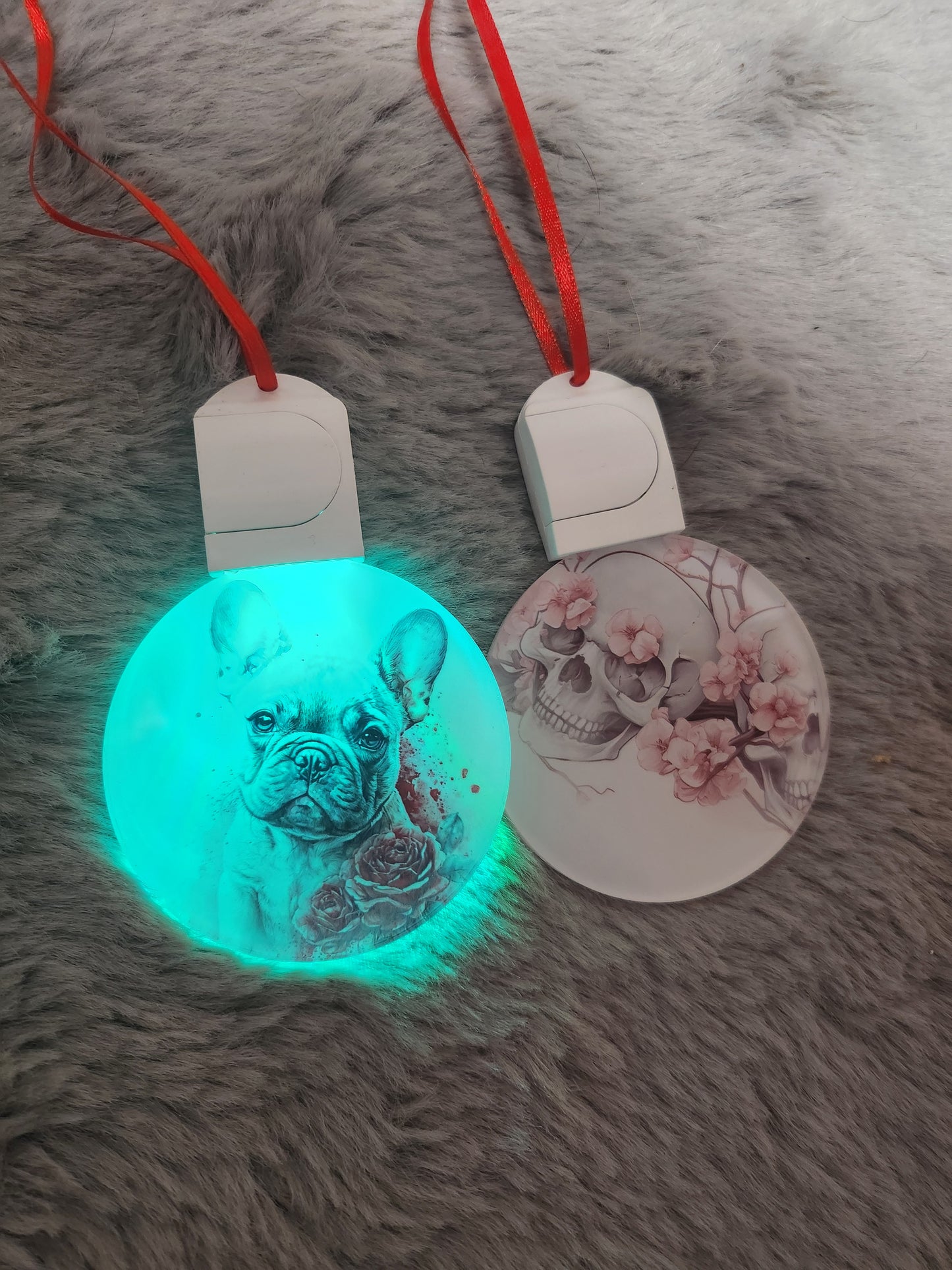 LED Foto weihnachtskugel