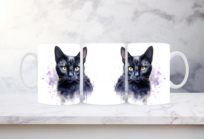 Schwarze Katze