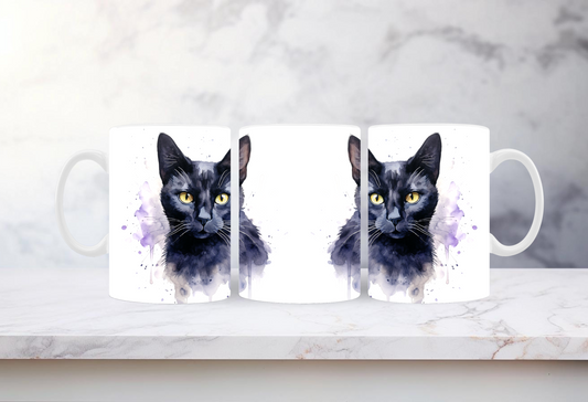 Schwarze Katze
