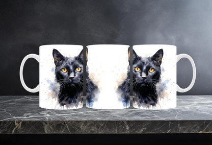 Schwarze Katze