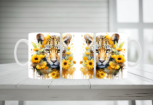 Sonnenblumen Leopard