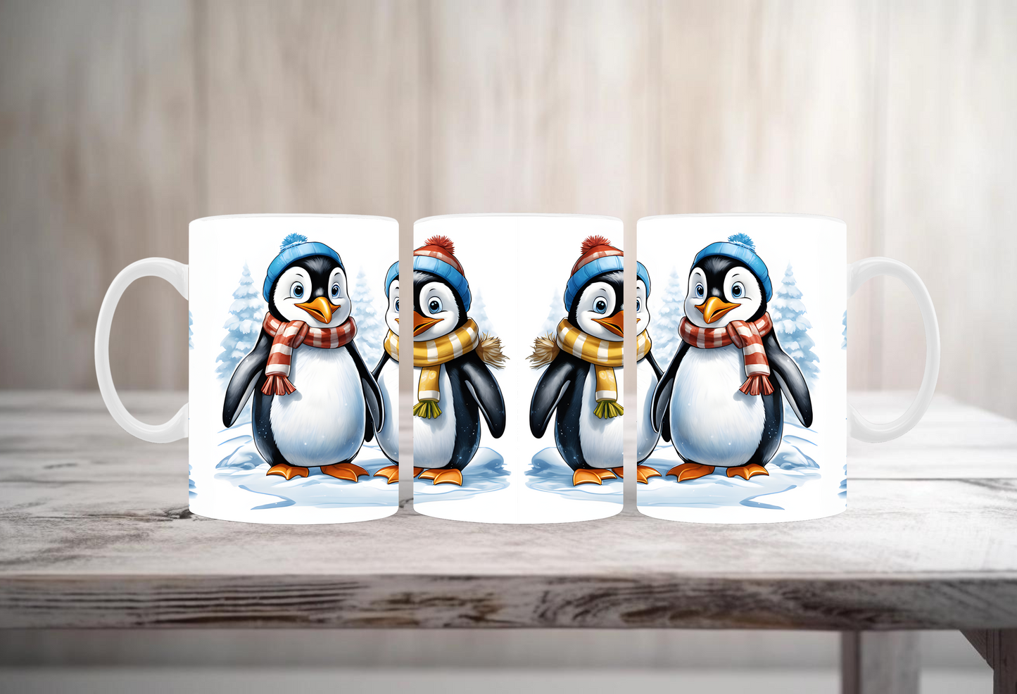 Schnee Pinguin