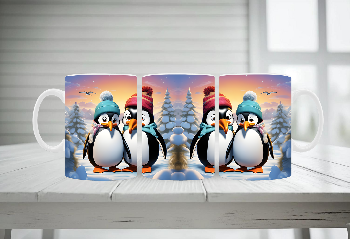 Winter Pinguin