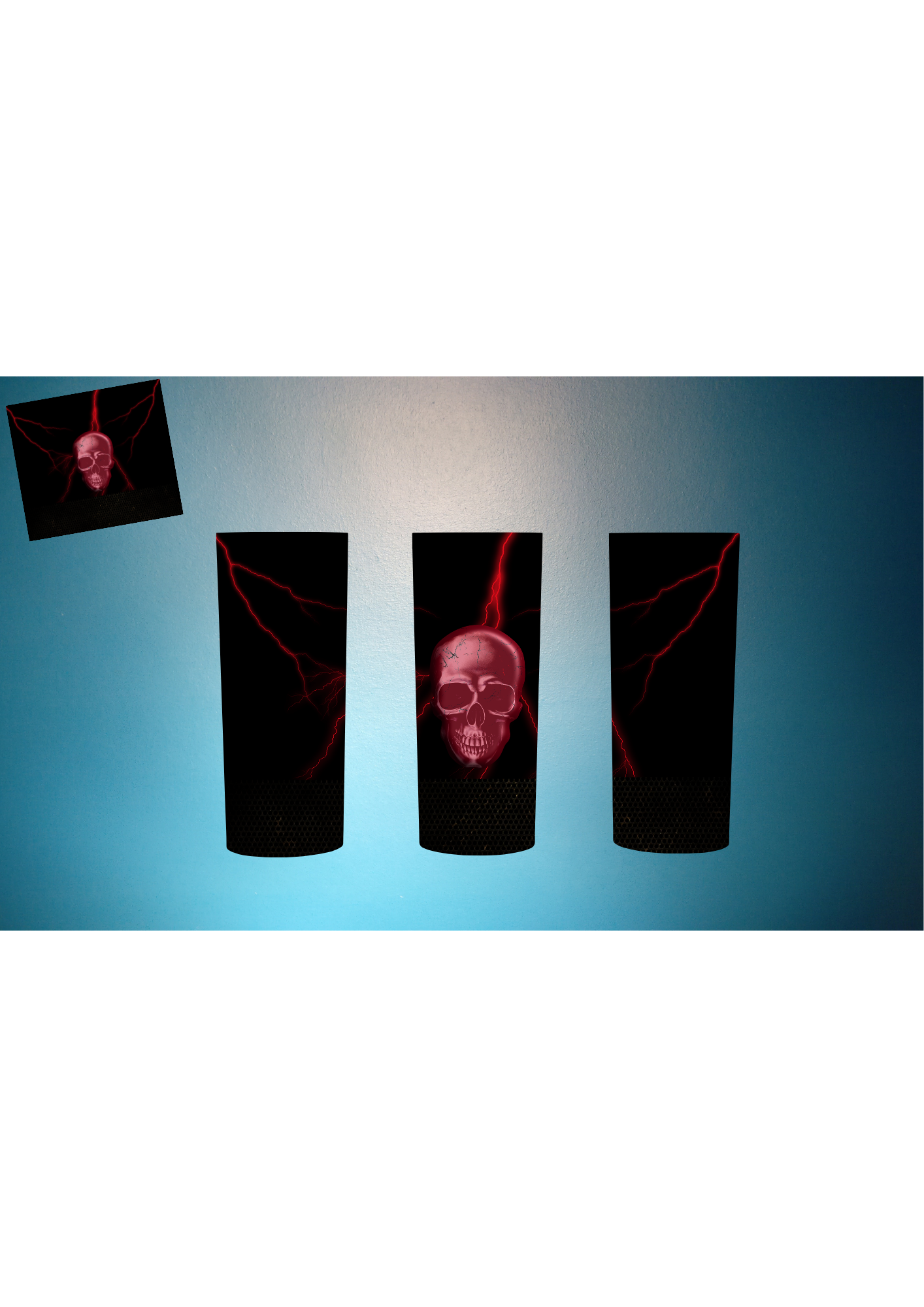 Blitz Skull (ver. farben)