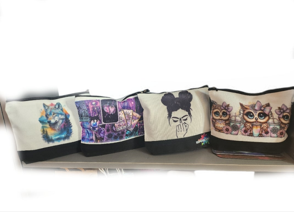Kosmetiktasche mit druck